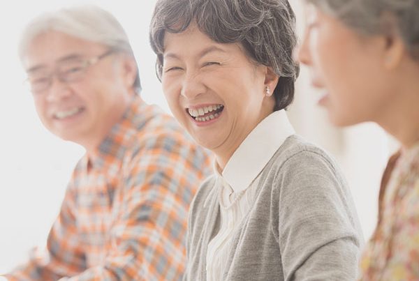 高齢者の笑顔｜岩手県滝沢市の通所介護楽